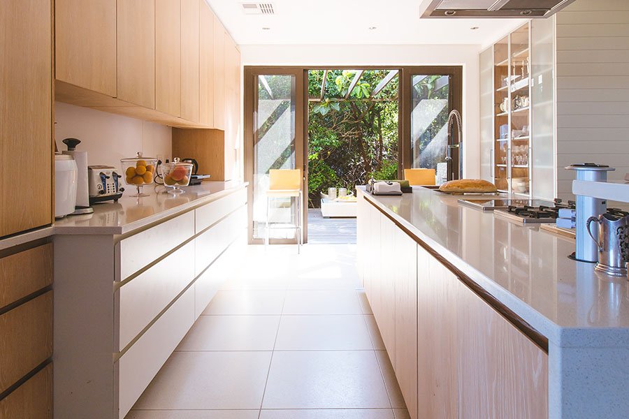 Departamento en zona residencial